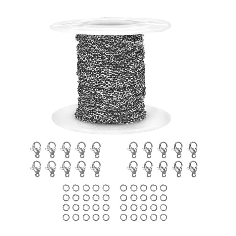 Цепочка Из Нержавеющей Стали 10 м/лот 1 5/2 мм|Ювелирная фурнитура и компоненты| |