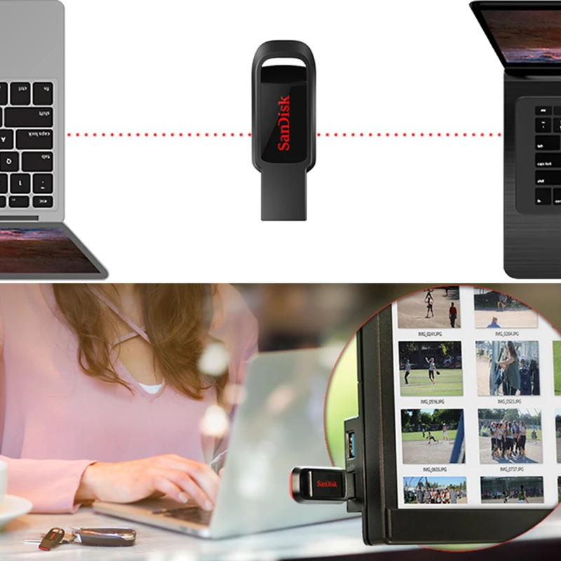 SanDisk USB флеш накопитель 16 ГБ 32 64 128 ГБ|USB флэш-накопители| |