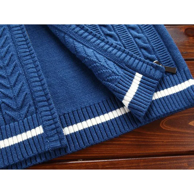 

Men coat cardigan zipper 2020 autumn and winter Korean style trend male thin loose student sweater fashion teenage boy