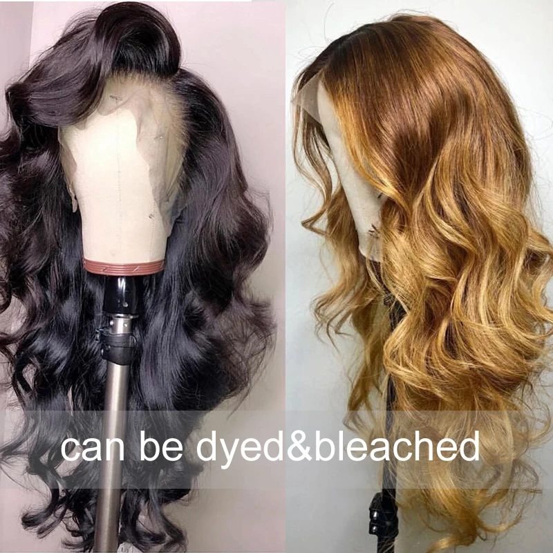 Полные парики из человеческих волос на шнурках индийские волнистые волосы для