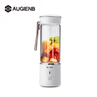 AUGIENB 500 мл электрическая соковыжималка для фруктов Стекло мини Портативный приготовления соков и смузи ручной блендер миксер USB Перезаряжаемые для дома и путешествий