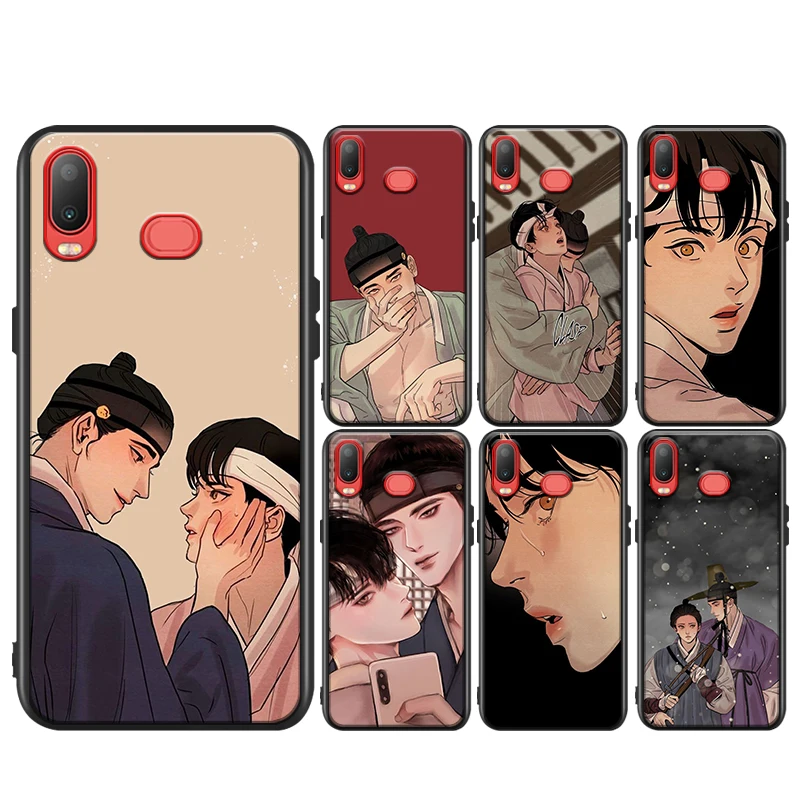 

Cartoon Anime Boys for Samsung Galaxy A9 A8 Star A750 A7 A6 A5 A3 Plus 2018 2017 2016 Black Phone Case Soft Cover
