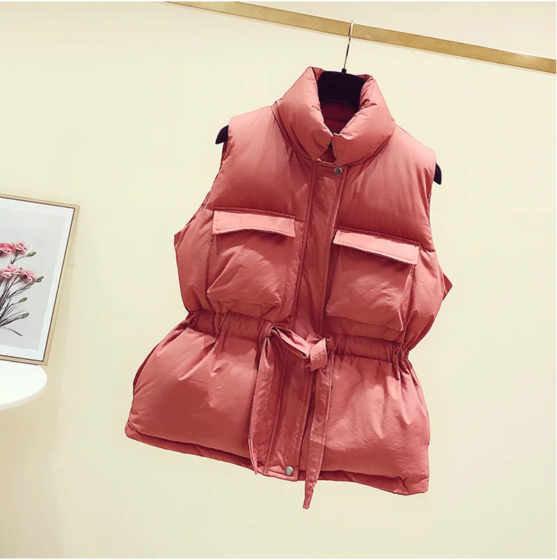 MUMUZI зимний жилет женская зимняя куртка Женский Длинный новый корейский