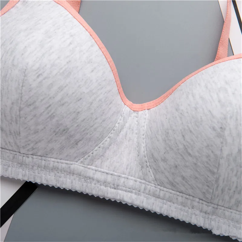 Детские тренировочные бюстгальтеры для девочек хлопковое нижнее белье без