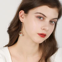 dangle earrings chinese style pendant earrings for women christmas earrings korean style silver earrings