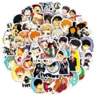 Японские Мультяшные аниме стикеры Haikyuu, милые эстетичные Стикеры для манги, ноутбука, велосипеда, гитары, скейтборда, водонепроницаемые Стикеры, 103050 шт.