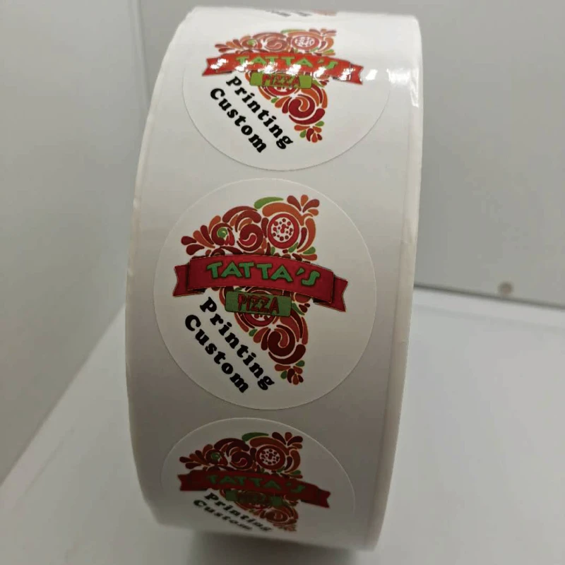 

Цветочный логотип клейкая наклейка этикетка печать на заказ для бутылки