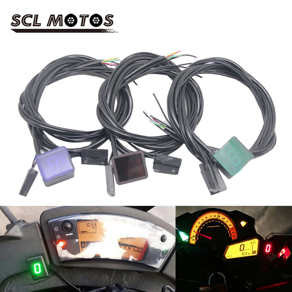 SCL Moto 1 шт. Новый цифровой индикатор переключения передач для мотоцикла Мотокросс