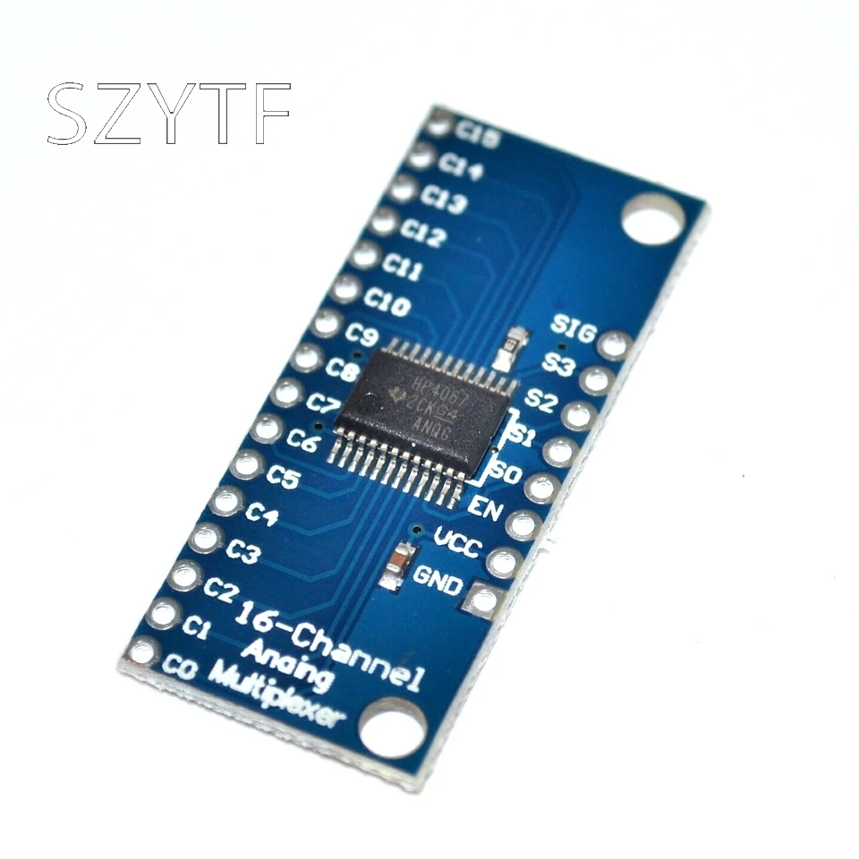 CD74HC4067 высокоскоростная КМОП матрица 16 каналов аналоговый мультиплексор