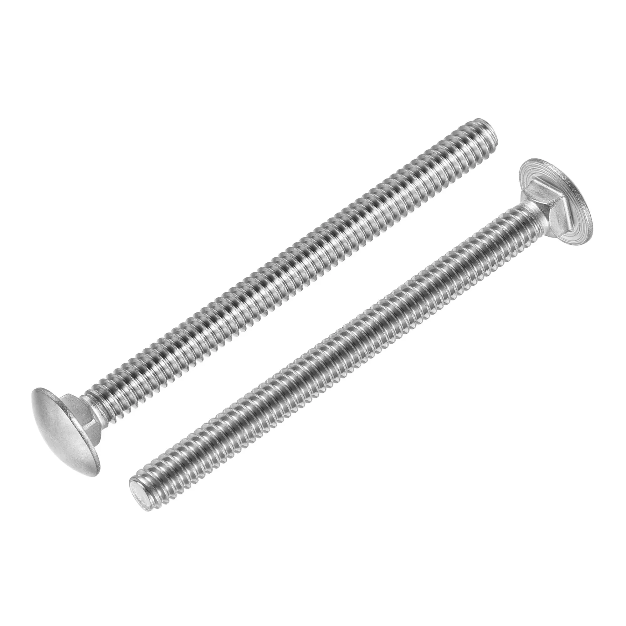 

Uxcell 1/4-20x3" Carriage Bolt Round Head Square Neck 304 Stainless Steel 10pcs
