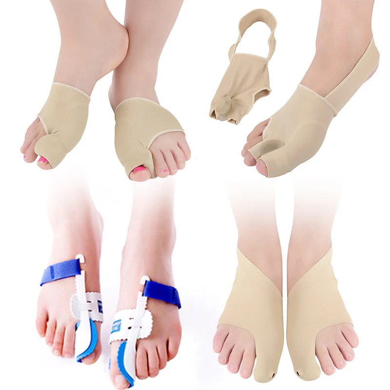 Bunion корректор большой носок разделитель для ноги выпрямитель распорка