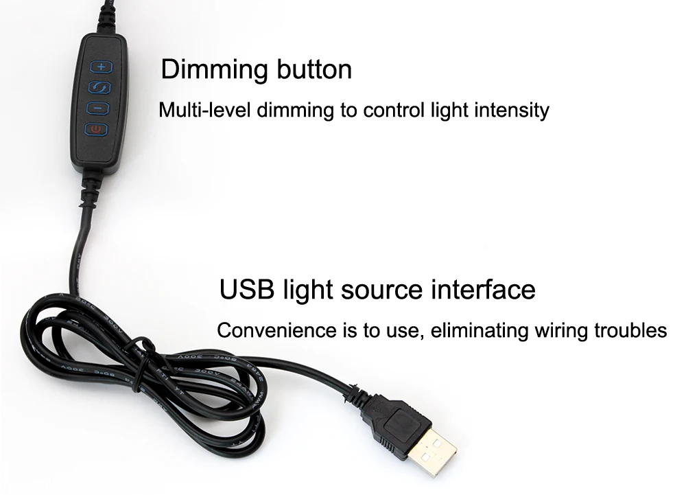 Zerouno Светодиодная лампа с зажимом светильник для чтения USB power Черный Гибкий Шланг стол настольная книга изголовье для учебы светодиодный светильник с регулируемой яркостью