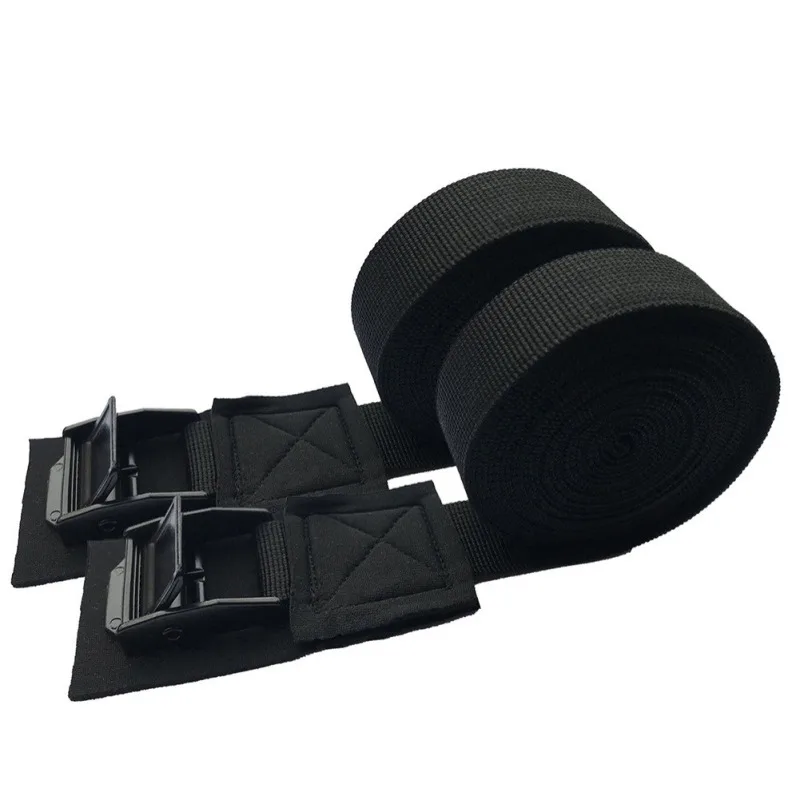 

Soft Strap Loops Motorcycle Tie Downs Buckle Wrap Band Straps Luggage Bandage Hauling Belt Towing Ropes Rope