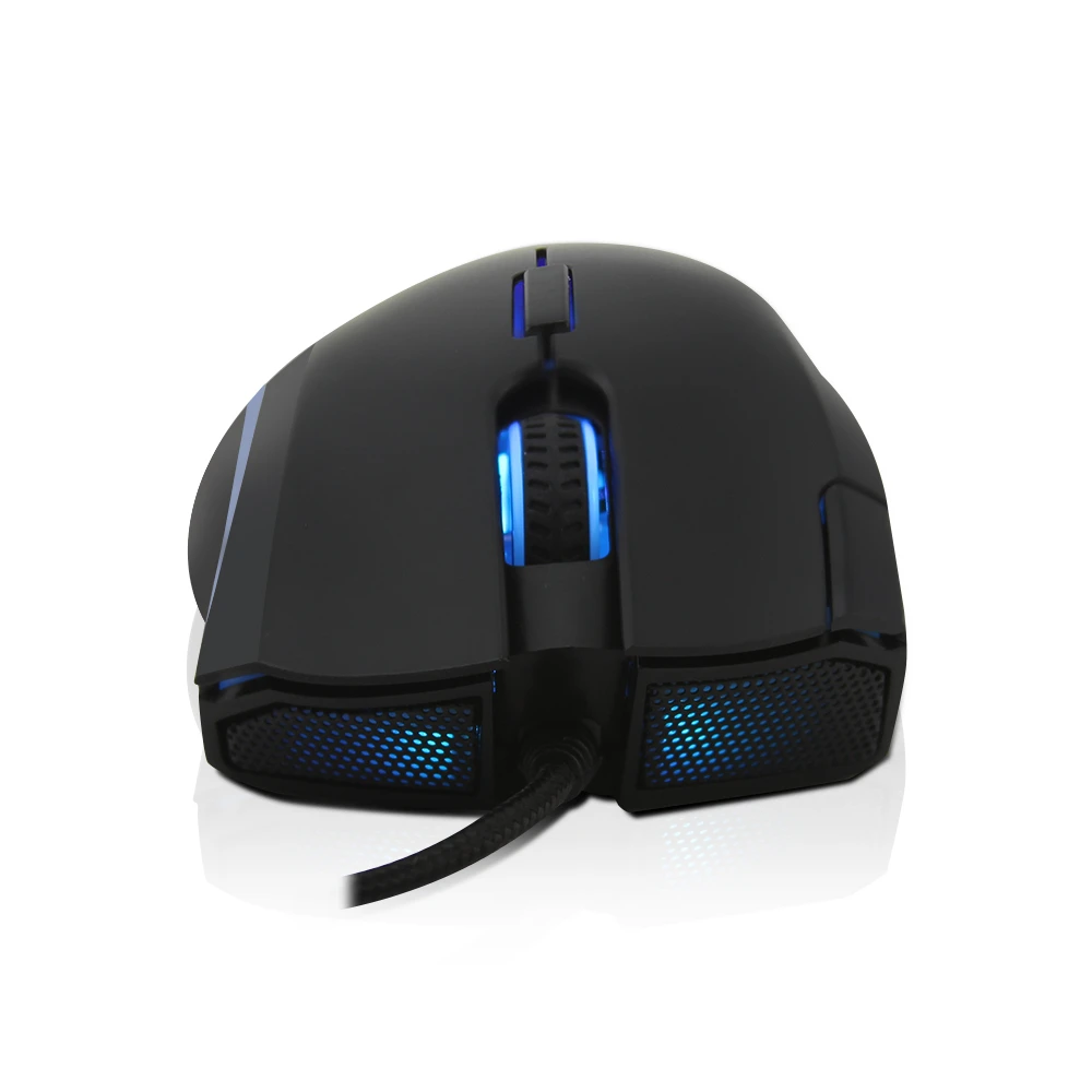 Вертикальная мышь Delux M625 RGB Мышь с подсветкой 4000 Точек на дюйм USB Проводная