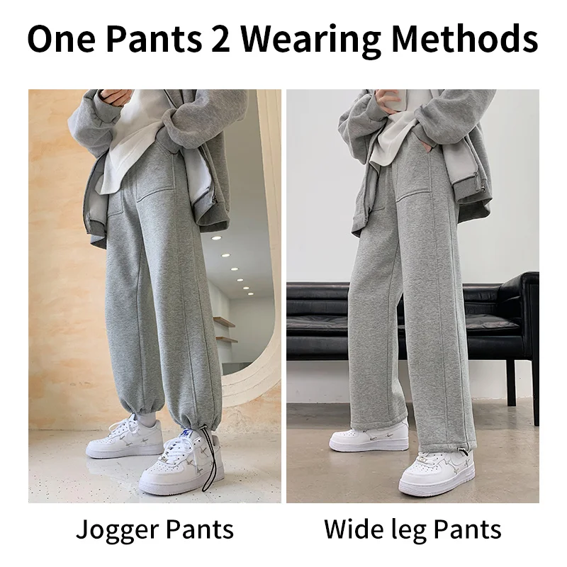 Брюки женские прямые в стиле оверсайз уличная одежда джоггеры спортивные штаны с