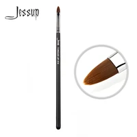 jessup lip brush blacksilver makeup tools tongue shape makeup brush professional synthetic hair
