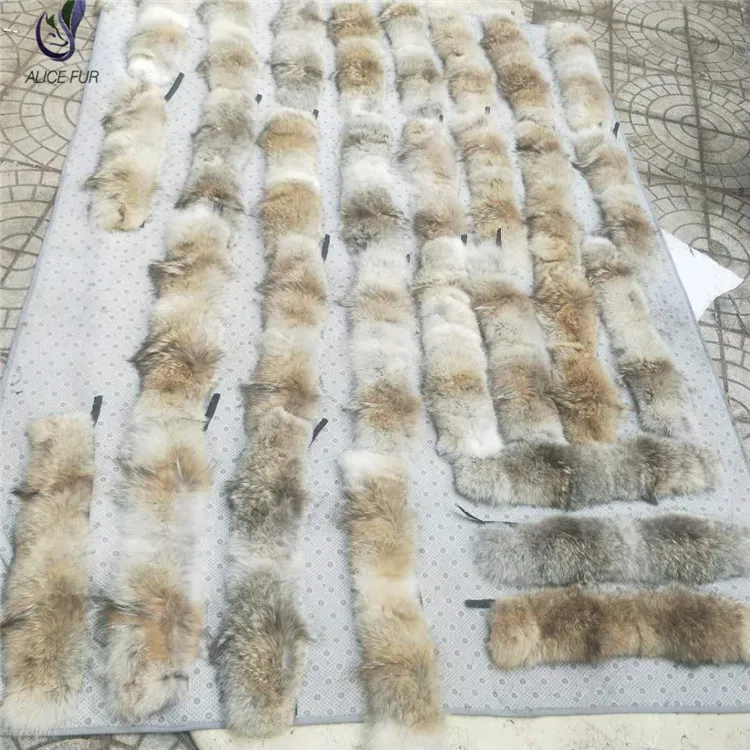 Оптовая продажа заводская цена натуральный цвет капюшон из настоящего меха