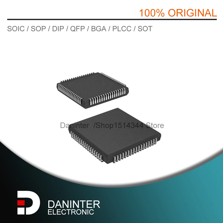 

New 5PCS/LOT N80C196KB16 TN80C196KB16 80C196KB16 80C196 PLCC68 In Stock