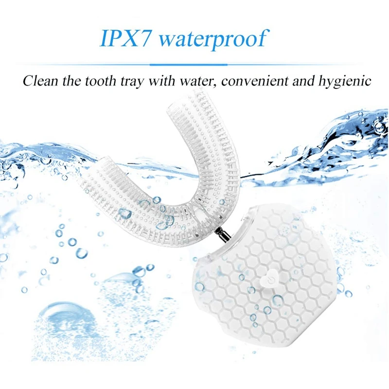 Полностью автоматическая электрическая зубная щетка с переменной частотой 360