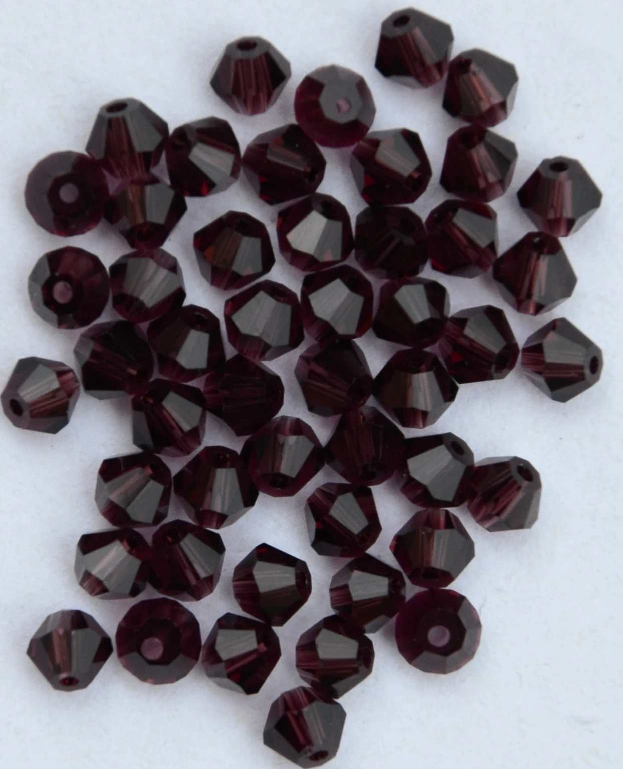 

Free Shipping, 720pcs/Lot 3mm amethyst color Chinese Top Quality Crystal Bicone Beads