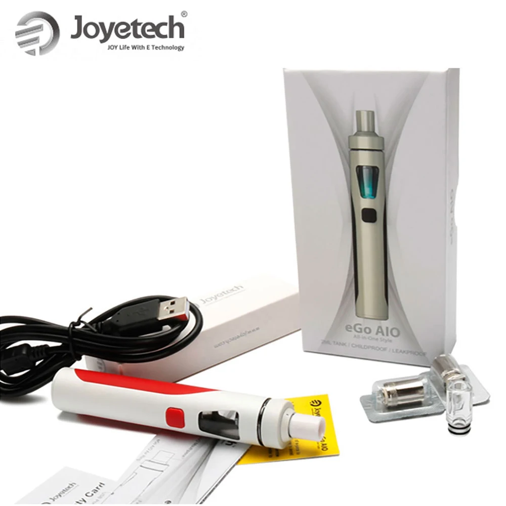 100% Оригинальный аккумулятор Joyetech eGo Aio на складе в России 1500 мАч комплект Все