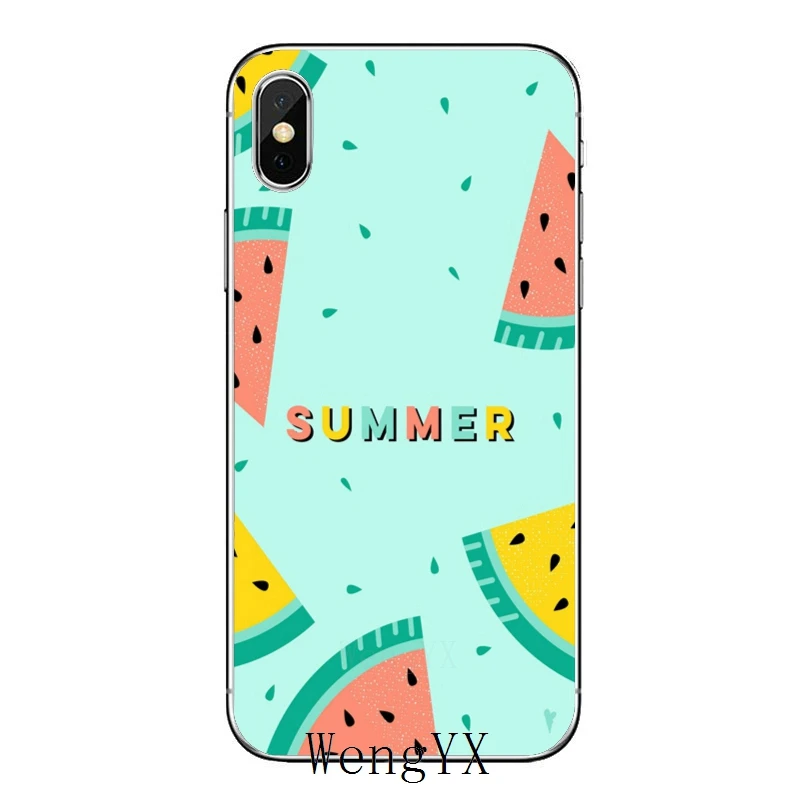 Summer Cartoon Watermelon Accessories Phone Case For Huawei Honor 20 10i 9X 10 Lite 8S 8C 8X 7C 7X 7A 6C Pro 6 6A 6X 5A 5C | Мобильные