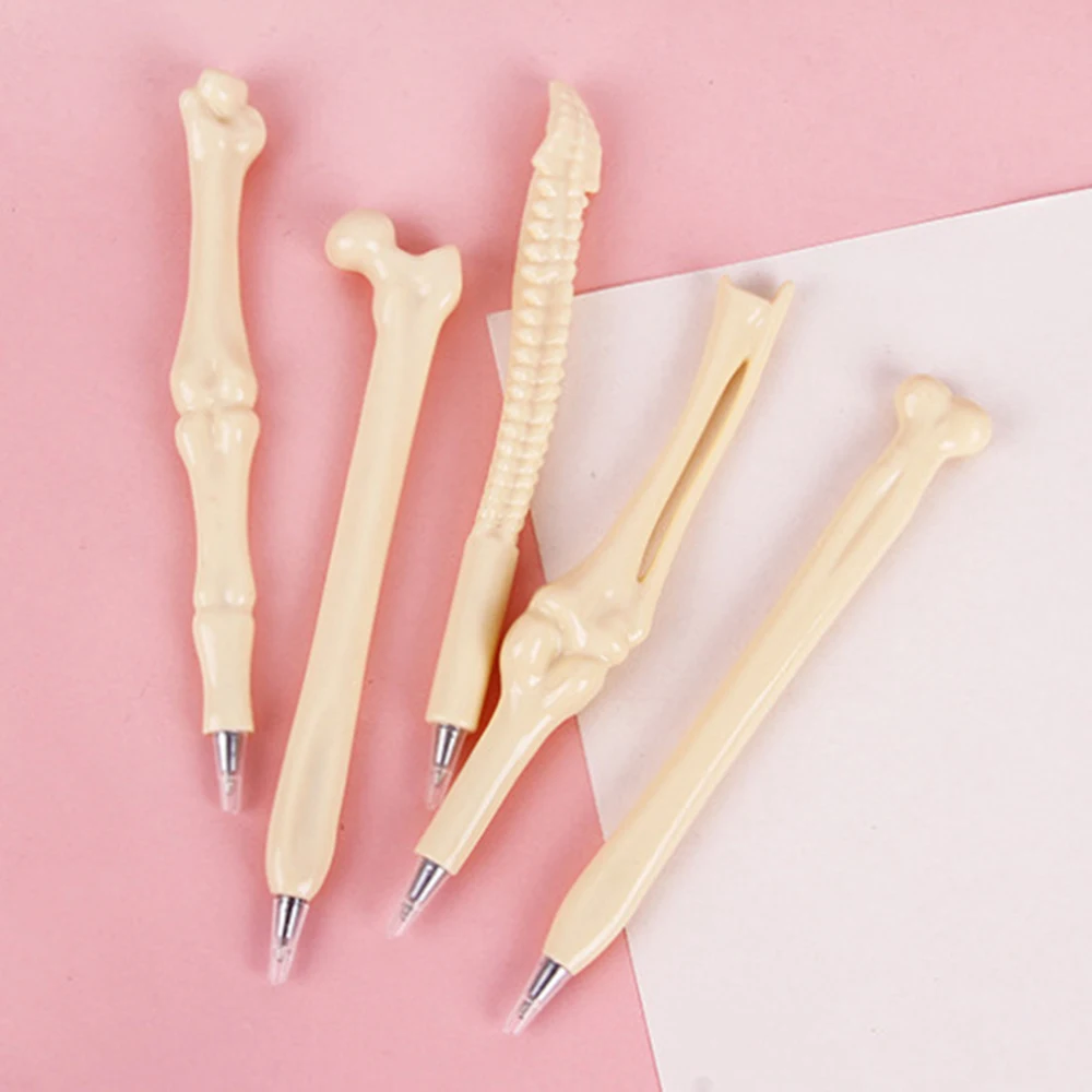 4 шт/партия разные стили ручка Bone шариковая в форме цветка пера новые творческие