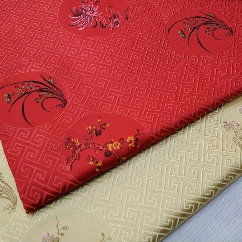 Китайский халат материал для подушки под сиденье отделка ткань ручной работы