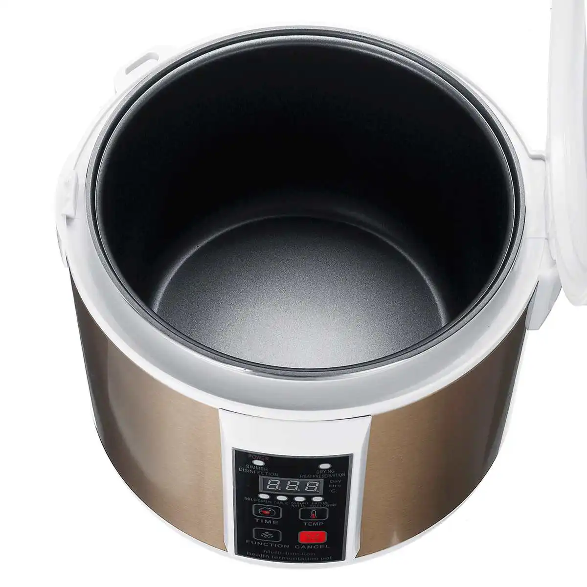 

90W 6L Automatic Black Garlic Fermenter Household DIY Black Garlic Fermenting Machine Natto Yogurt Wine Maker Zymolysis Pot 220V