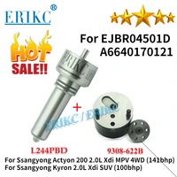 for ssangyong nozzle l244prd valve 9308 622b repair kits 7135 619 nozzle injector l244pbd for ejbr04501d a6640170121 kyron