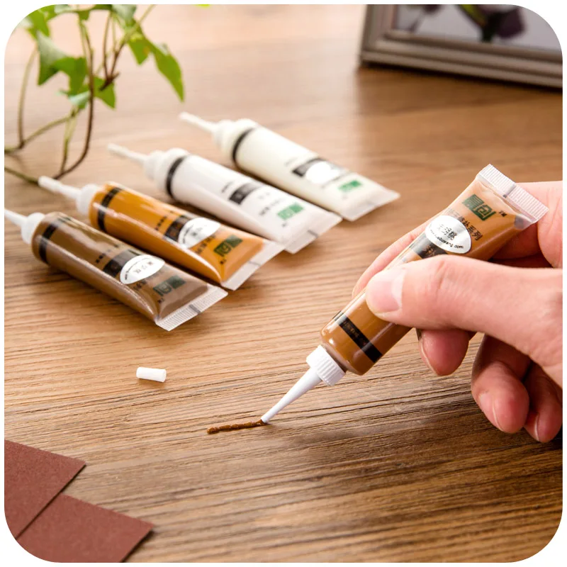 Консилер для ремонта царапин корректор мебели деревянного пола и двери Легкая