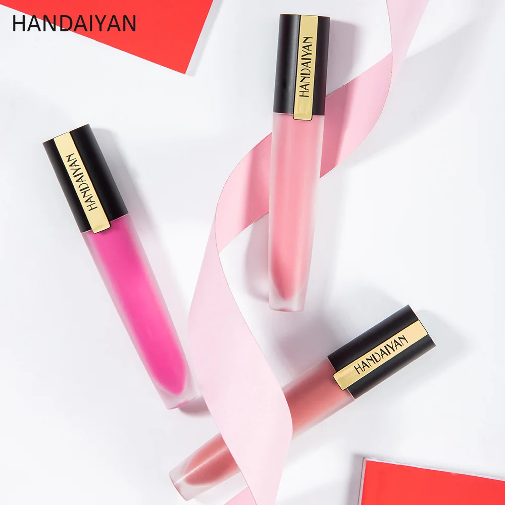 12 цветов жидкая матовая бархатистая Помада для губ Губная помада