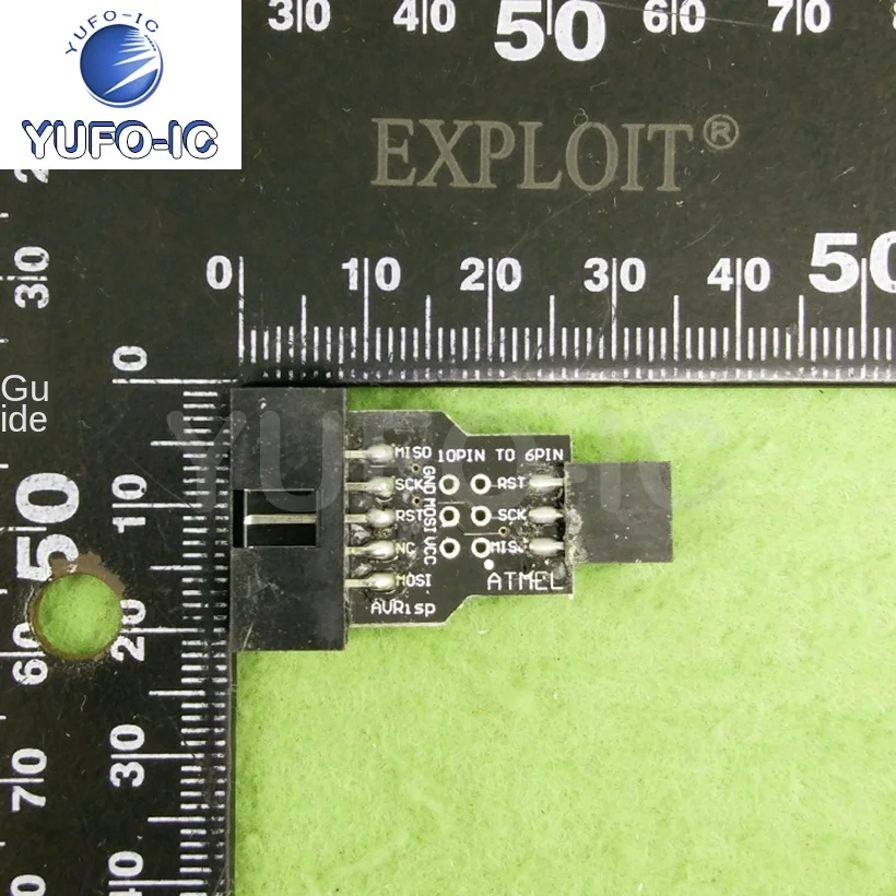 Бесплатная доставка 5 шт. 10P до 6 бит адаптер распределительной платы AVR ISP Usbasp Stk500 10