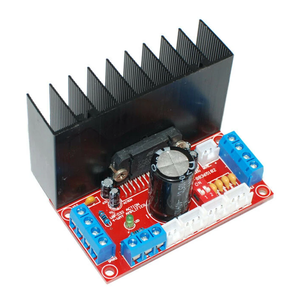 Модуль Универсальный DIY Усилитель TDA7388 запасные аксессуары прочный Hi-Fi 4X41 4 канала