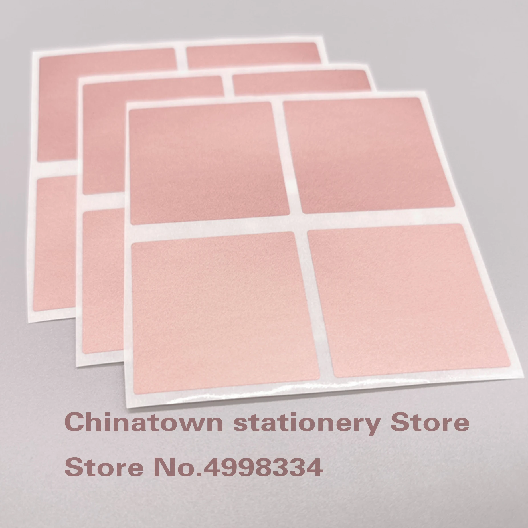 Квадратные наклейки 40 мм с царапинами 50 шт.|Канцелярские наклейки| |