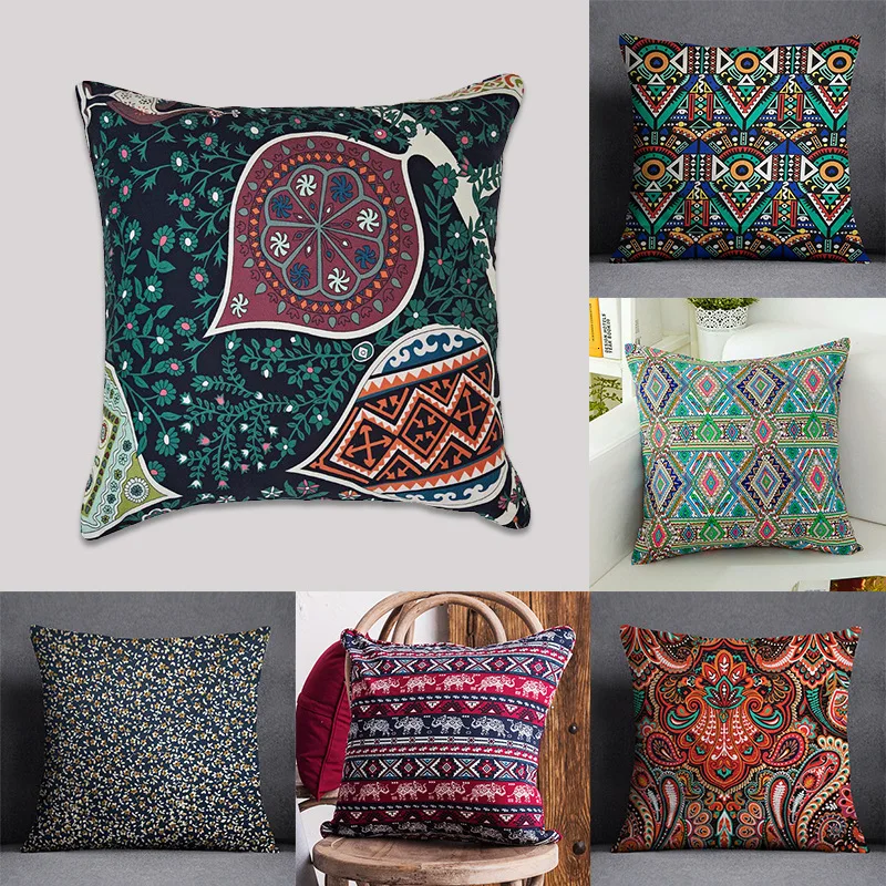 Экологичный Чехол на подушку хлопковый парусиновый диван наволочка для кровати