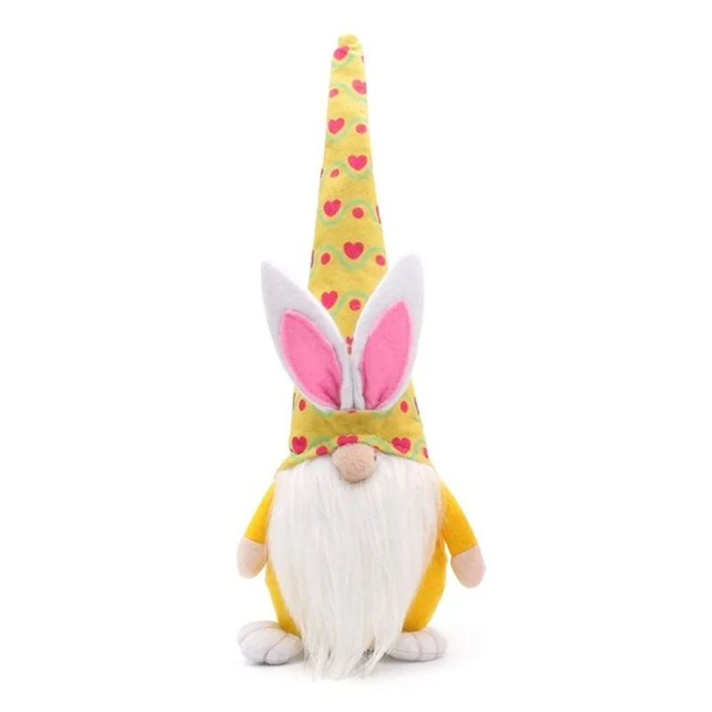 Пасхальный кролик гном украшение Пасхальная безлицевая кукла пасхальные