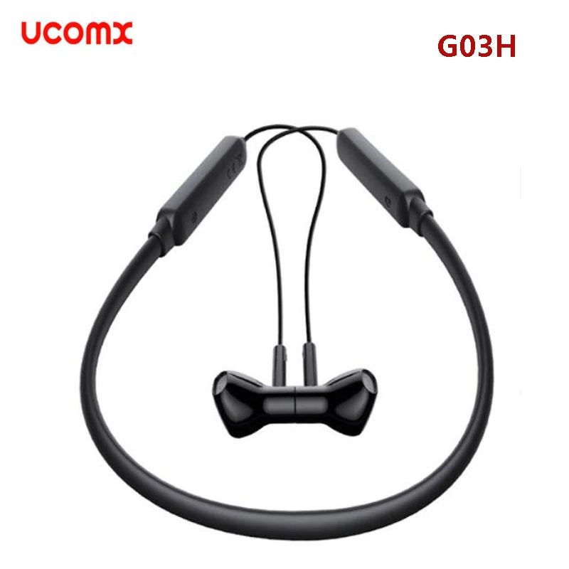 Новинка UCOMX G03H Мини Беспроводная Спортивная Bluetooth гарнитура BT5.0 шейные подвесные