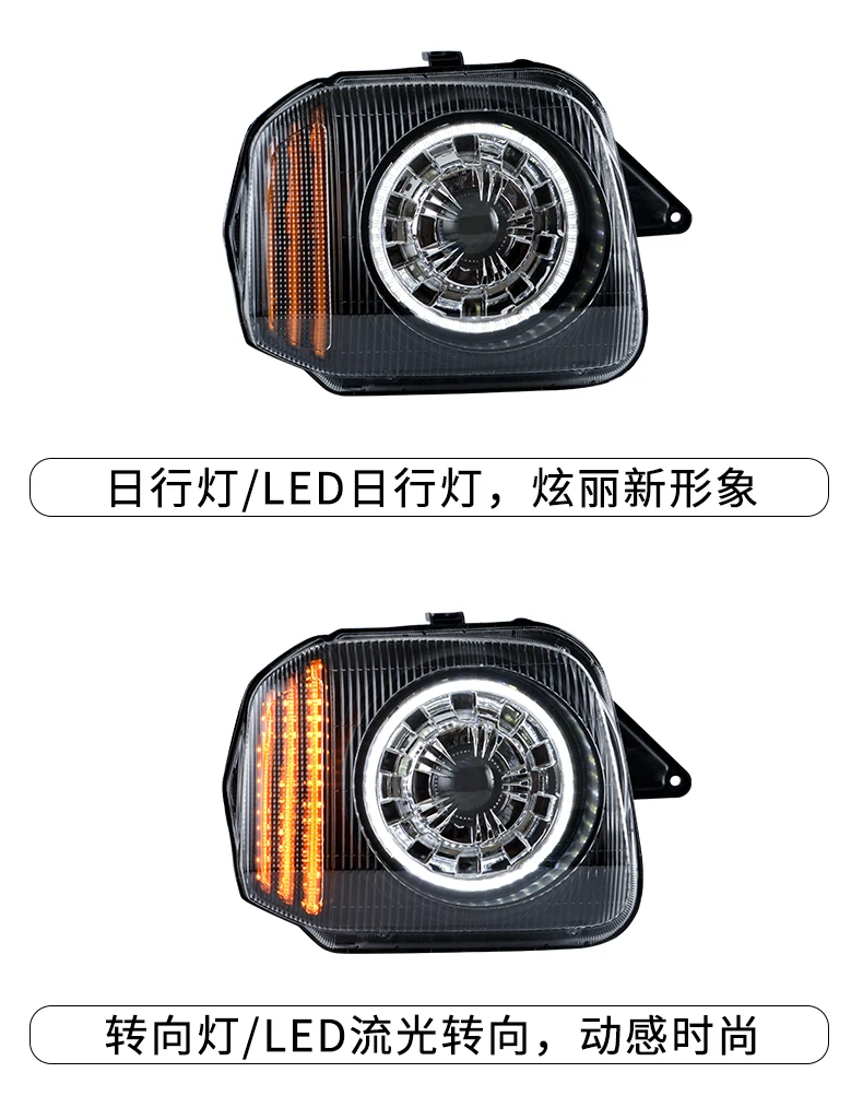 Фара для автомобиля Suzuki Jimny 2007- Jimny головной светильник s противотуманный светильник s дневной ходовой светильник DRL H7 светодиодный Биксеноновая лампа автомобильные аксессуары