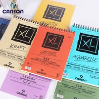 canson xl series creative painting book 16k8ka4a3 sketchmarkeracrylicwatercolorpenciltoner stick book kraft paper book