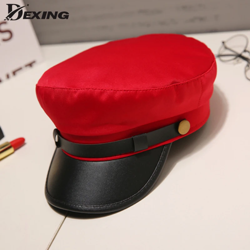 Новинка 2019 Зимняя кепка Newsboy для женщин черные Ретро Мужские береты baker