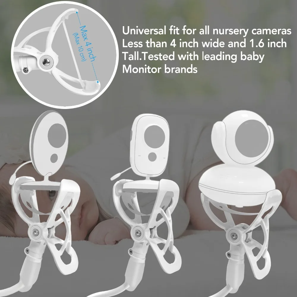 

Adjustable Universal Car Phone Holder Stand Bed Lazy Cradle Long Arm Multifunction Baby Monitor Mount Bracket Camera for Shelf