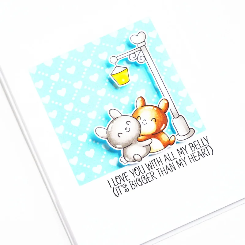 Набор прозрачных штампов для скрапбукинга надписей никогда не ложиться спать |