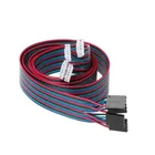 Высококачественный кабель DuPont, 4 шт.лот, 100200300 см, 4-контактный двухфазный четырехпроводной кабель для двигателя для 3D-принтера, 42 шагового двигателя