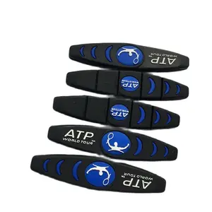 Длинная Теннисная ракетка 10 шт., вибрирующие демпферы, силиконовые антивибрационные теннисные ракетки, амортизаторы