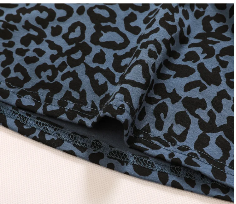 

Amolapha Women Casual Leopard Print T-shirts Tops Short Sleeve O Neck Ladies Woman Summer Leisure T Shirt