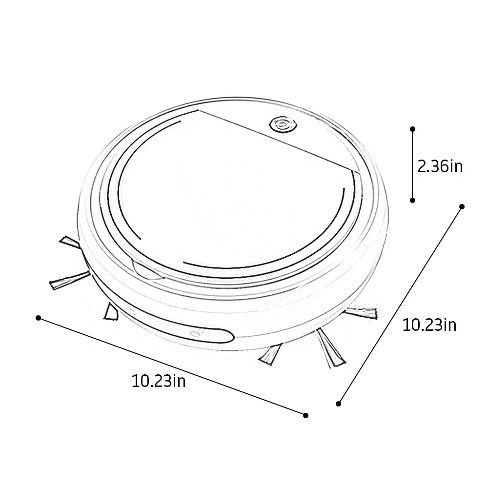 

Robot Vacuum Cleaner Wet Dry Robot Mopping Sweeping Automatic Avoidance Obstacles Ultra-quiet Ultraviolet Sterilization Sweeper