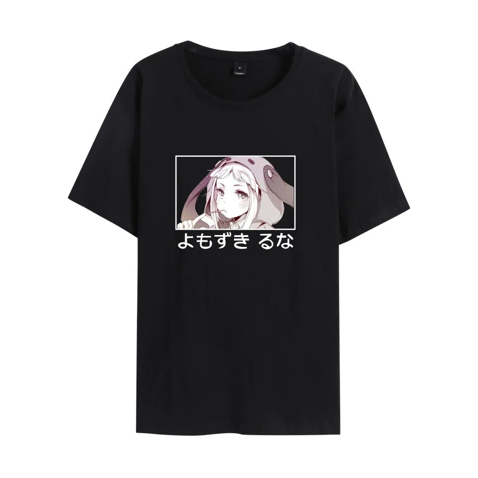 

Kakegurui T-shirt Kawaii Women's Punk Casual Japanese Anime Yomoduki Runa Cartoon Print Loose Cute Harajuku Short Sleeve T-shirt