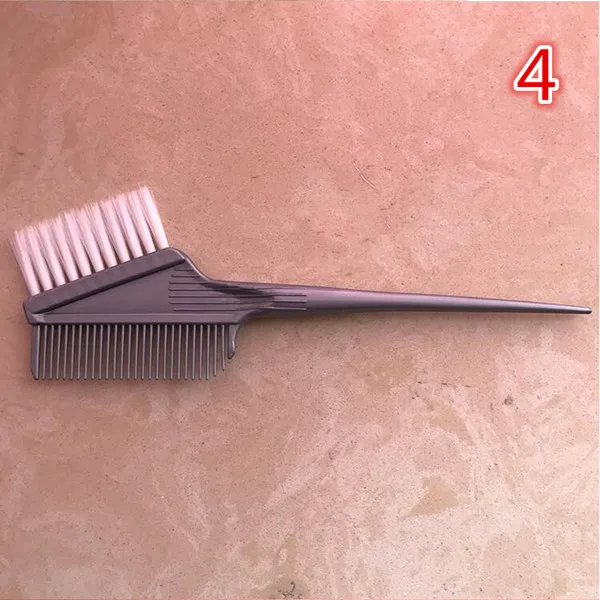 4 1 шт. окрашивающая расческа для волос для дома DIY эфирный инструмент парикмахерское масло для выпечки Расческа с щеткой окрашивание - Цвет: 4