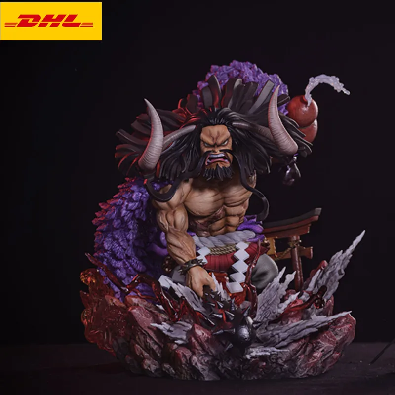 

6.1 " G5 ONE PIECE Statue Kaido Dragon Fruit Bust Original Version WCF Ratio Full-Length Portrait GK Action Figure Toys 15 CM